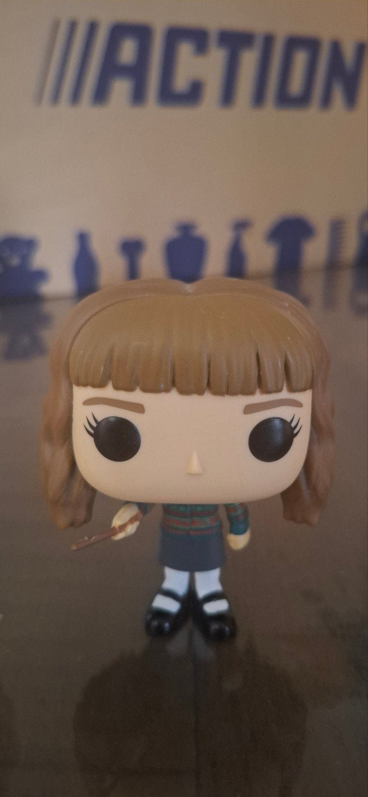 Funko Pop! Harry Potter: Hermione Granger met toverstok, Ophalen of Verzenden, Zo goed als nieuw