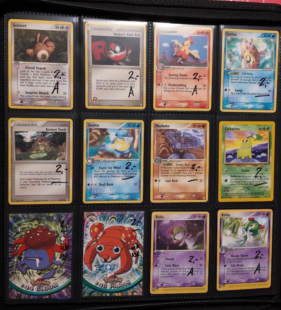 Pokémon Binder Pagina 4, Ophalen, Nieuw, Losse kaart