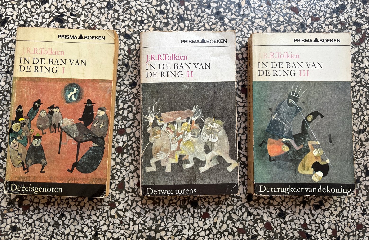 In de Ban van de Ring Trilogie - J.R.R. Tolkien, Ophalen of Verzenden, Gelezen