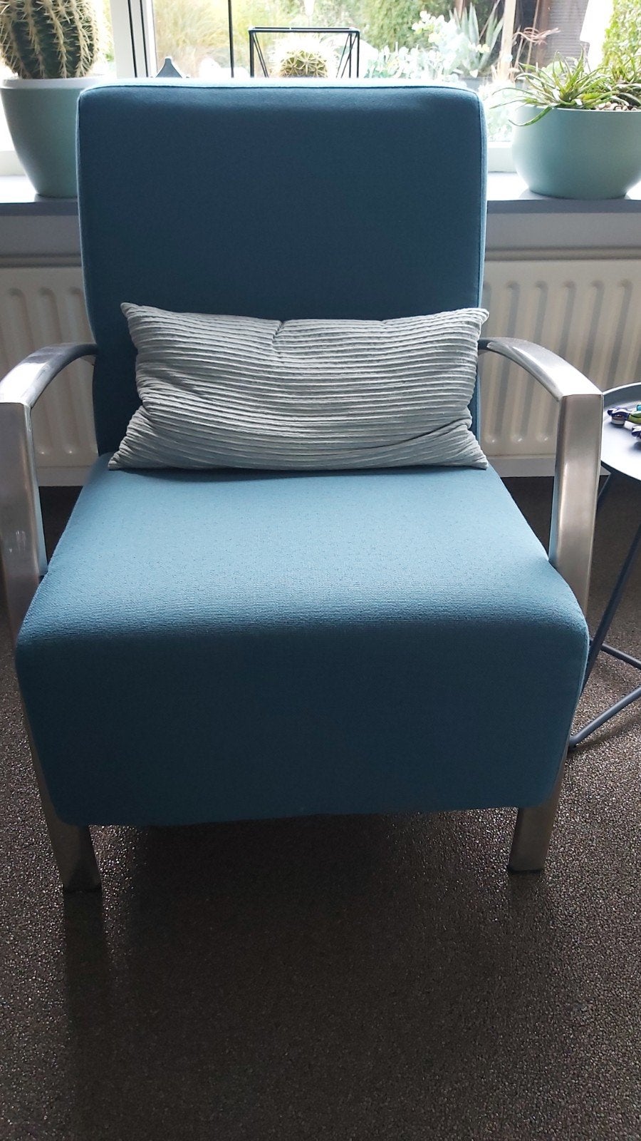 fauteuil, Huis en Inrichting, Ophalen, 75 tot 100 cm, Zo goed als nieuw, 50 tot 75 cm