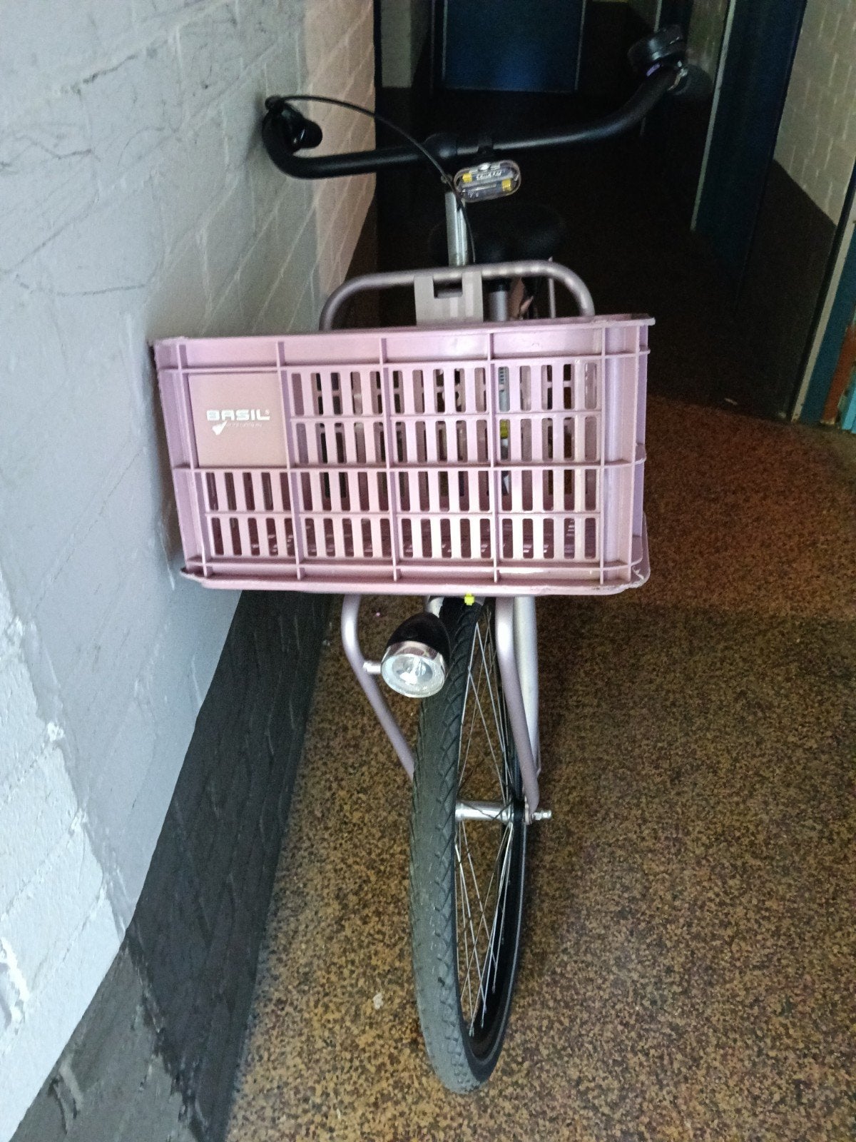 Cortina U4 transportfiets met voordrager 24 inch, Overige merken, Terugtraprem, Gebruikt, Versnellingen