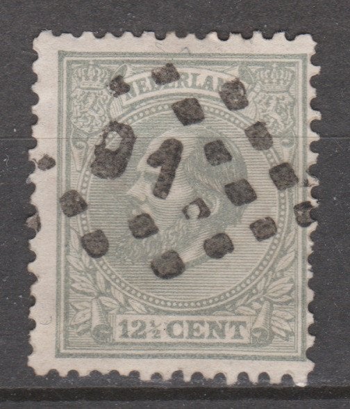 NVPH 22 gebruikt Willem III 1872 ; OUD NEDERLAND p/stuk, Ophalen of Verzenden, T/m 1940, Gestempeld