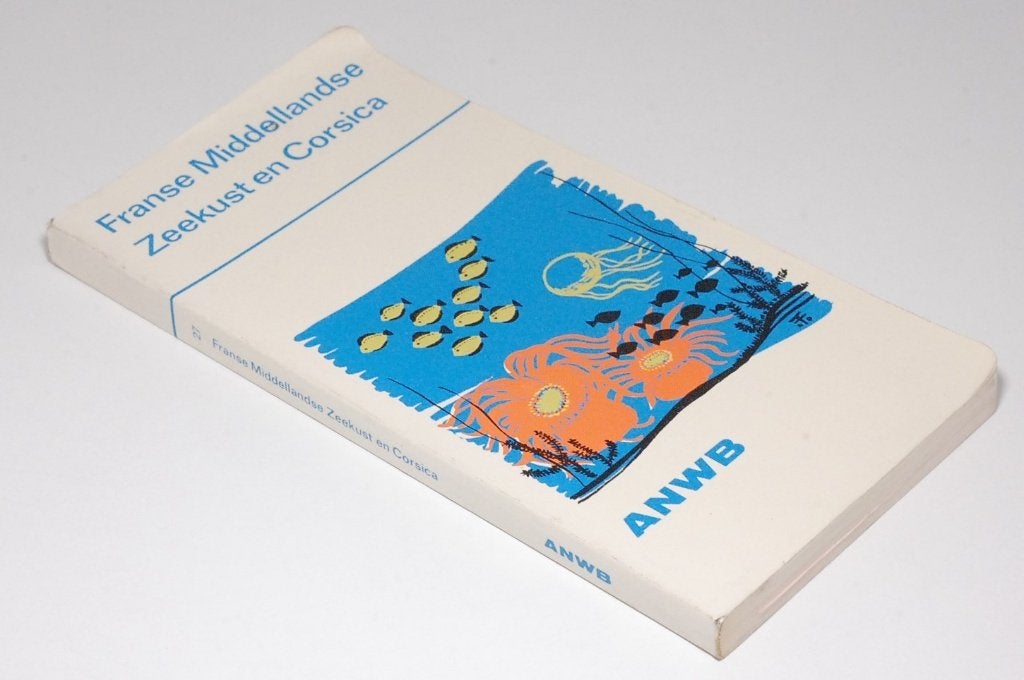 ANWB Reisgids Franse Middellandse Zeekust en Corsica 1975, Boeken, Verzenden, Europa, Zo goed als nieuw, Reisgids of -boek