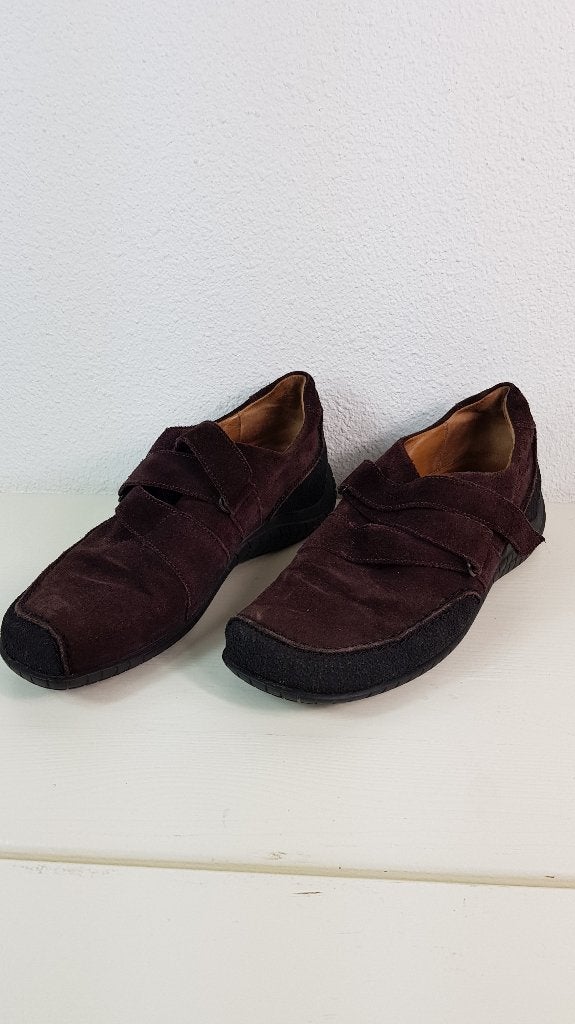 Gabor Jollys damesschoenen, maat 36, bruin suede. 6A7, Tweedehands verkoop, Tweedehands verkoop, Bruin, Ophalen of Verzenden