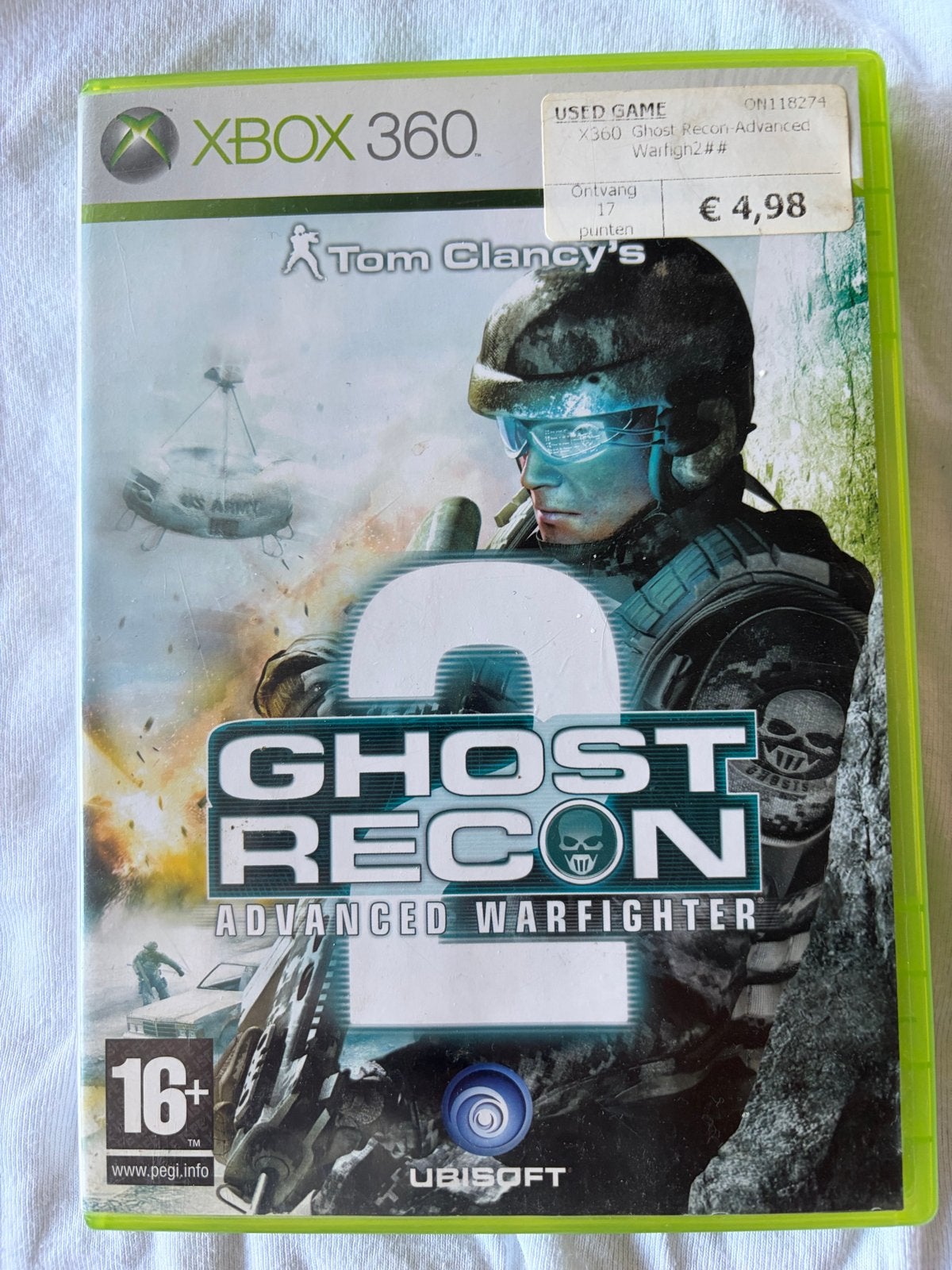 Tom Clancy's Ghost Recon Advanced Warfighter 2 Xbox 360, Online, Gebruikt, Shooter, Verzenden