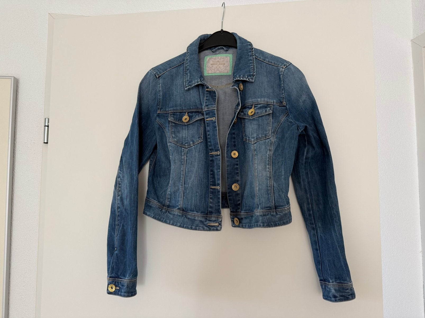 Mooi spijker jasje Mexx M, Ophalen of Verzenden, Zo goed als nieuw, Maat 38/40 (M), Blauw