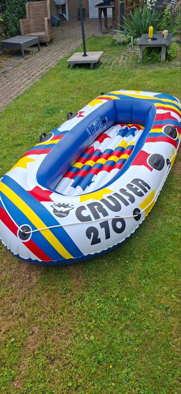 Opblaasbare rubber boot, Ophalen of Verzenden, Zo goed als nieuw
