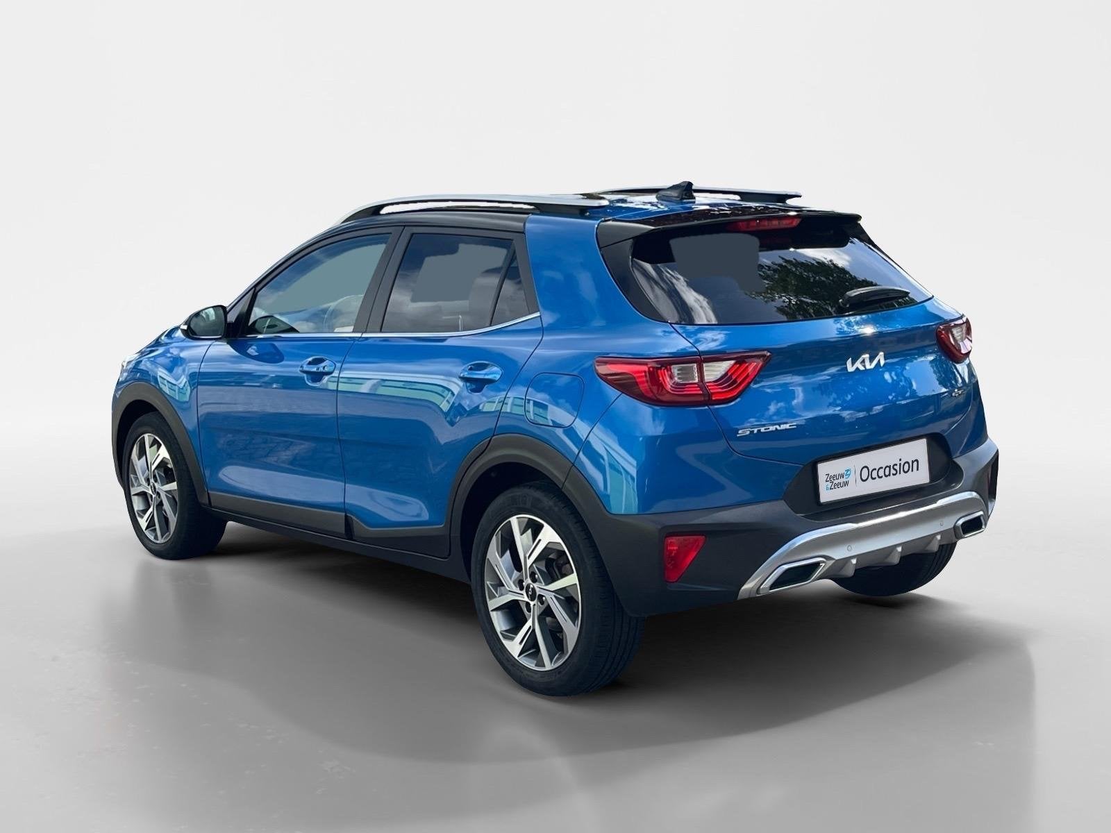 Kia Stonic 1.0 T-GDi MHEV GT-Line | 120PK | Navi | Camera |, Auto's, 450 kg, Gebruikt, Euro 6, Blauw