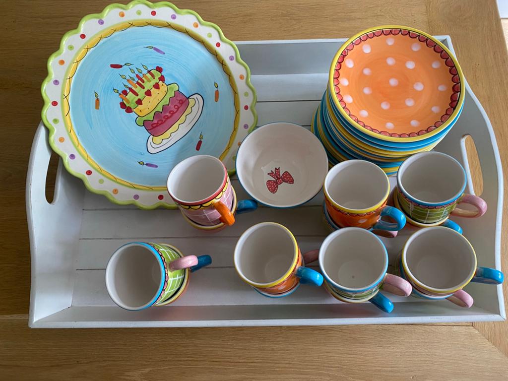 Blond Amsterdam taart servies, Ophalen, Blond Amsterdam, Keramiek, Zo goed als nieuw
