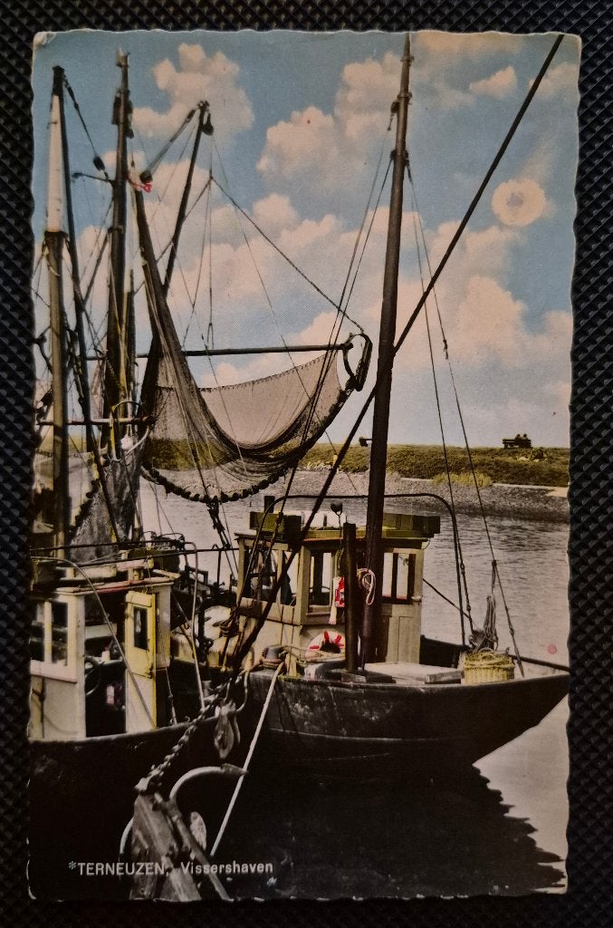 Terneuzen, Vissershaven, Ophalen of Verzenden, 1960 tot 1980, Gelopen, Zeeland