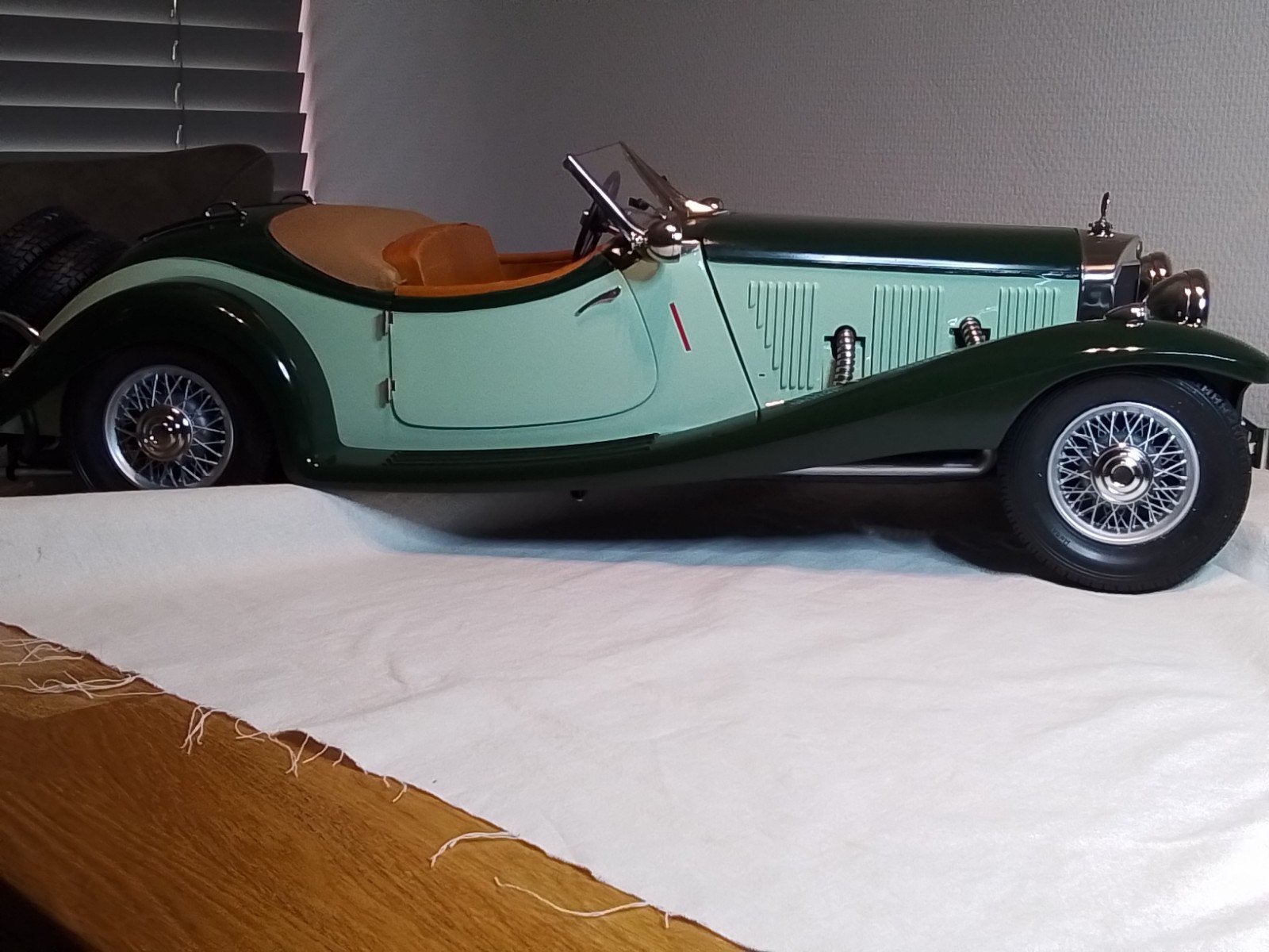 Pocher Mercedes-Benz 540K True Roadster 1934 Model, Ophalen, Zo goed als nieuw, Overige typen