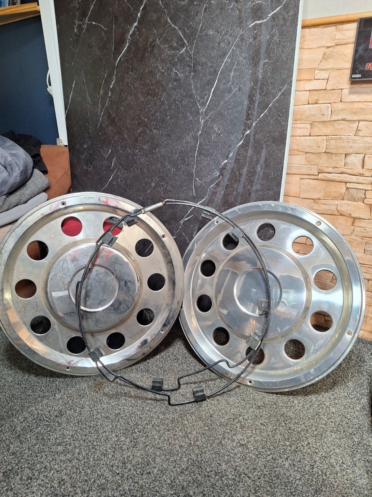 Achteras wieldoppen 22.5 inch, Ophalen of Verzenden