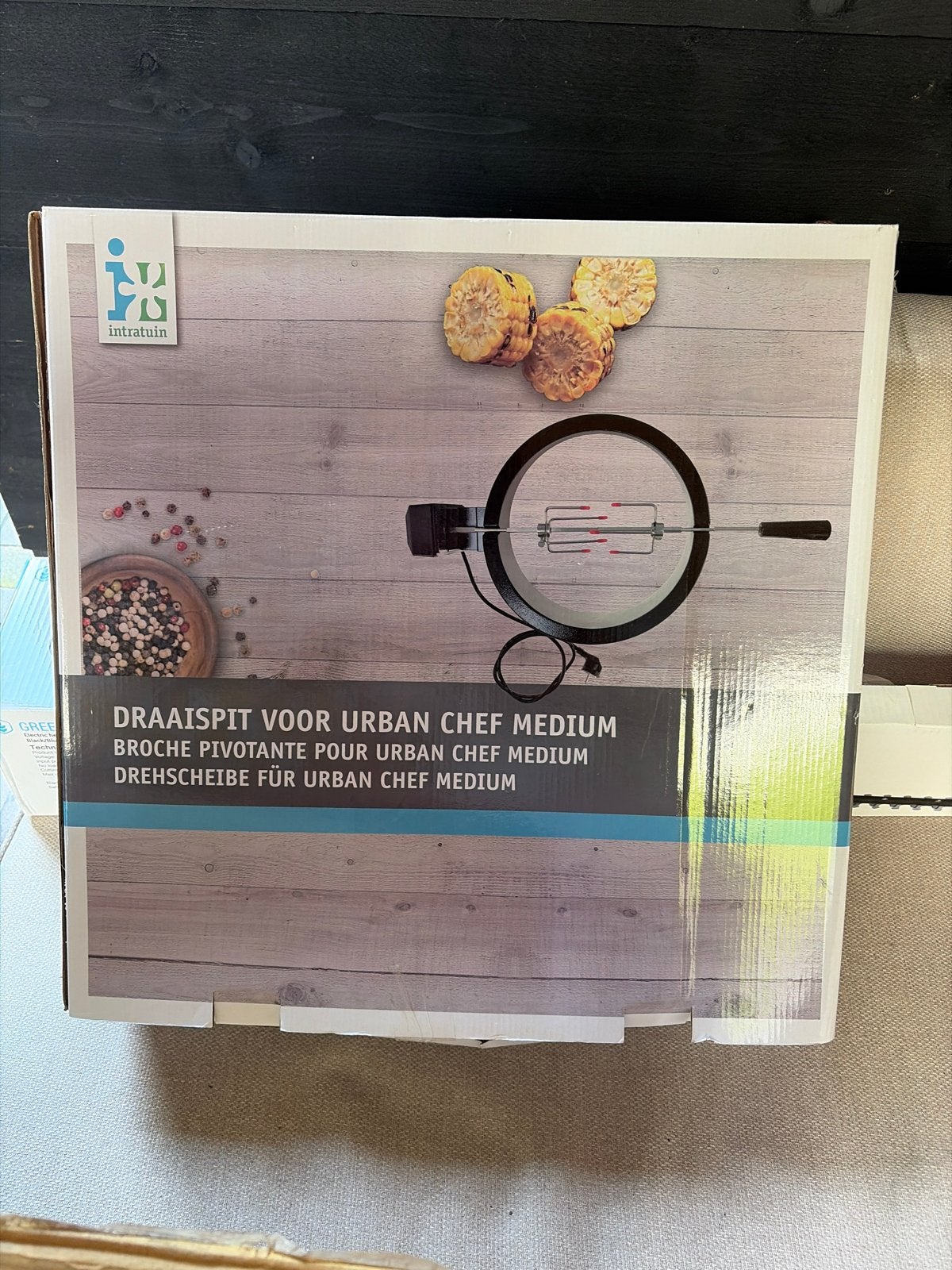 Intratuin Draaispit voor Urban Chef Medium, Ophalen, Zo goed als nieuw