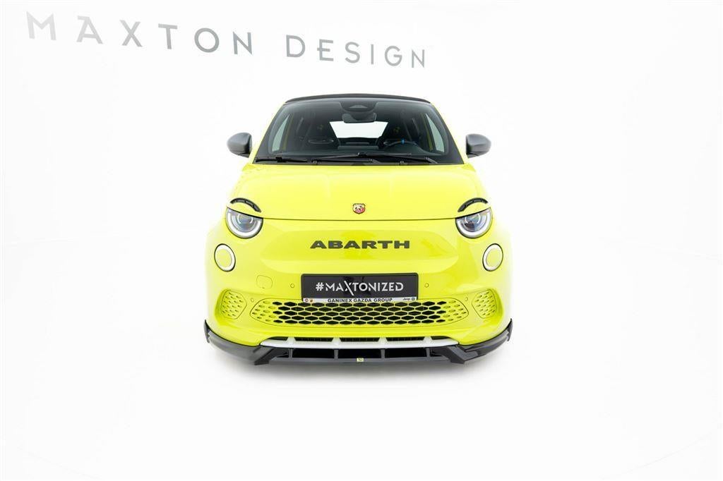 Maxton Design Abarth 500e Splitter Voorspoiler Spoiler Versi, Auto diversen, Tuning en Styling, Verzenden, Automotive Parts, A.parts@hotmail.nl