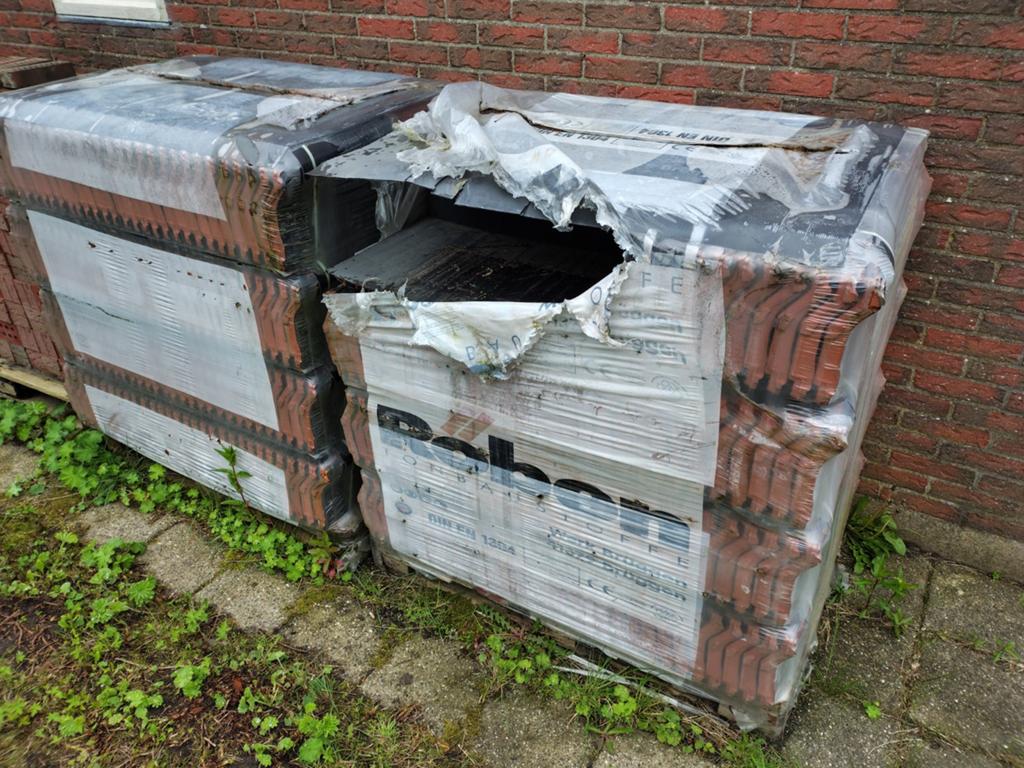 Roben Limburg Zwart 460 stuks, Ophalen, Steen of Klei, Zwart, 15 m² of meer