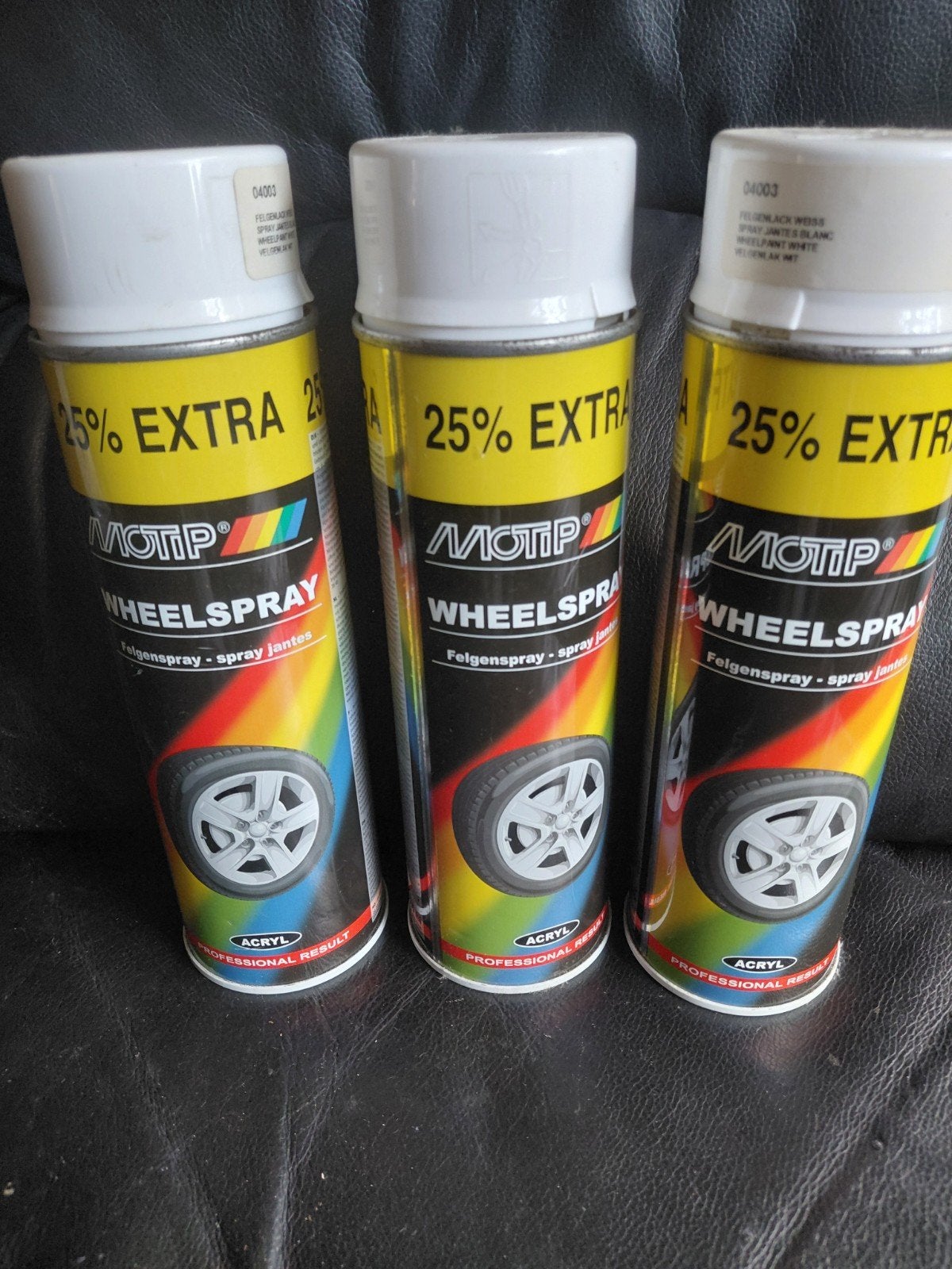 Motip Clear blanke Varnish en witte Wheel Spray - Nieuw, Ophalen of Verzenden, Nieuw, Universele onderdelen