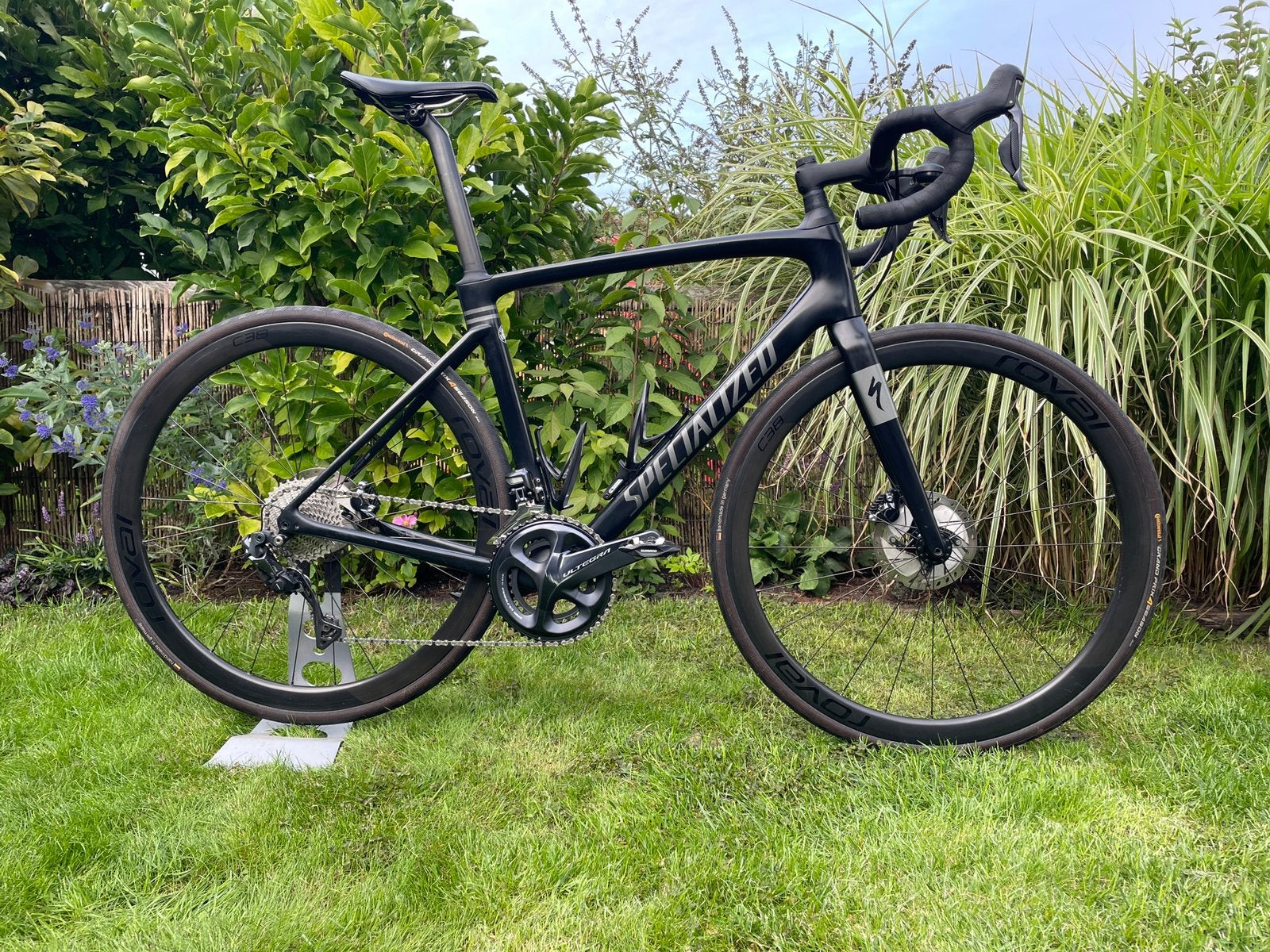 Spezialized Roubaix Expert Black Charcoal mt 56, Fietsen en Brommers, Carbon, Zo goed als nieuw, Meer dan 20 versnellingen, 53 tot 57 cm