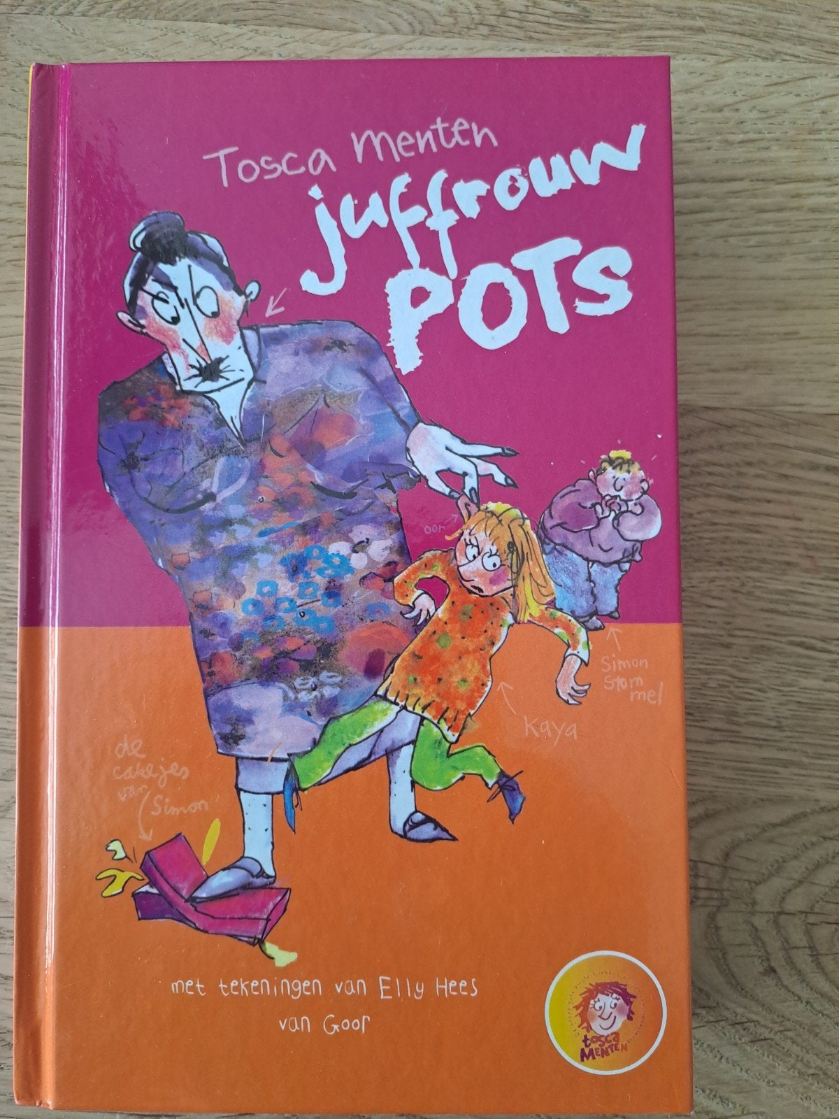 Juffrouw Pots - Tosca Menten (Kinderboek), Ophalen of Verzenden, Zo goed als nieuw, Tosca Menten, Fictie