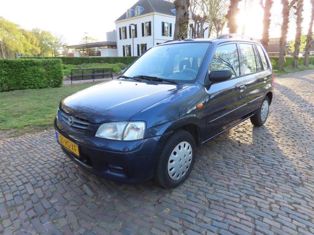 Mazda Demio 1.5 Exclusive Automaat 5 Drs Stuurbekrachtiging*, Auto's, Mazda, Blauw, Origineel Nederlands, Bedrijf, 75 pk