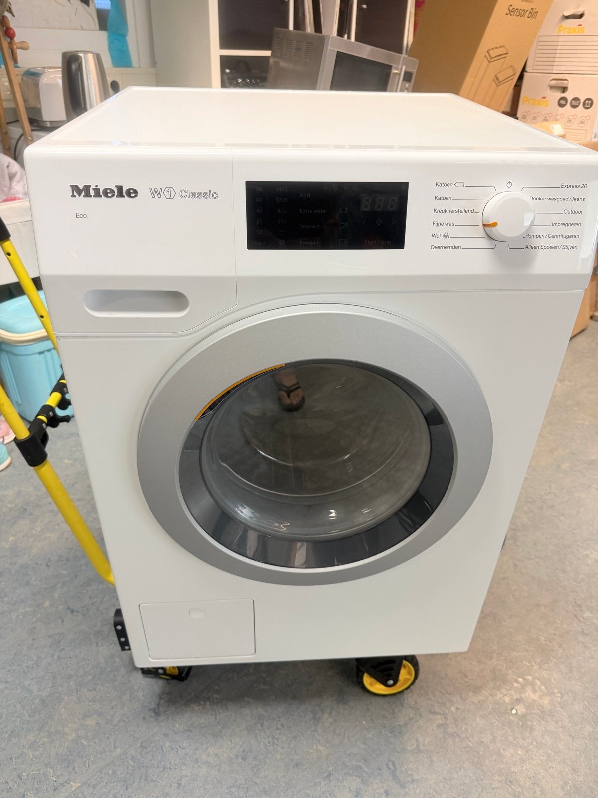 Miele W1 Wasmachine zo goed als nieuw!!, Ophalen, Zo goed als nieuw, 85 tot 90 cm, 1200 tot 1600 toeren