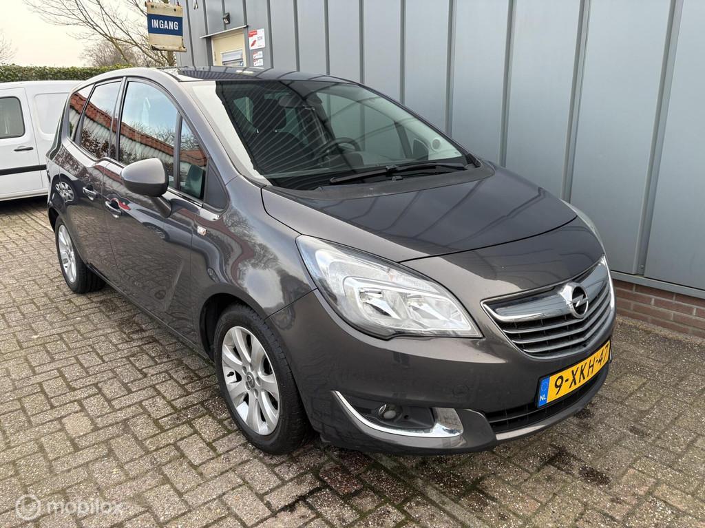 Opel Meriva 1.4 Turbo Cosmo, Auto's, Opel, Voorwielaandrijving, Gebruikt, 4 cilinders, Origineel Nederlands