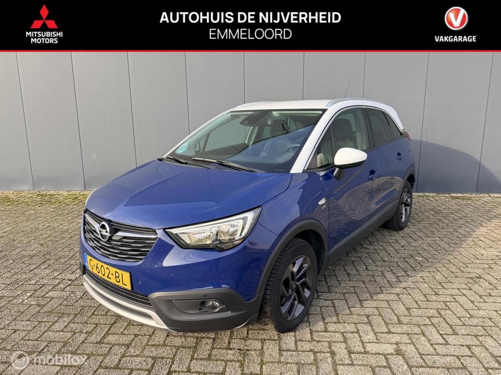 Opel Crossland X 1.2 Turbo 120 Jaar Edition automaat allseas, Auto's, 12 maanden, 840 kg, Gebruikt, Euro 6