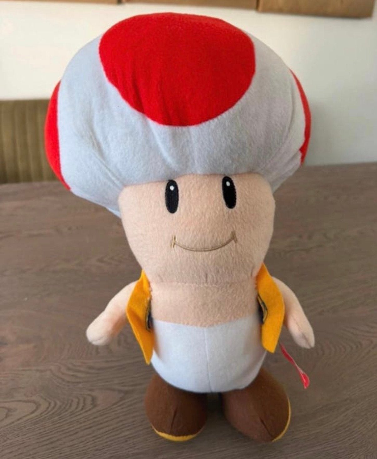 Super Mario Toad Knuffel - Zo goed als nieuw, Overige typen, Ophalen of Verzenden, Nintendo, Middelgroot (20 tot 80 cm)