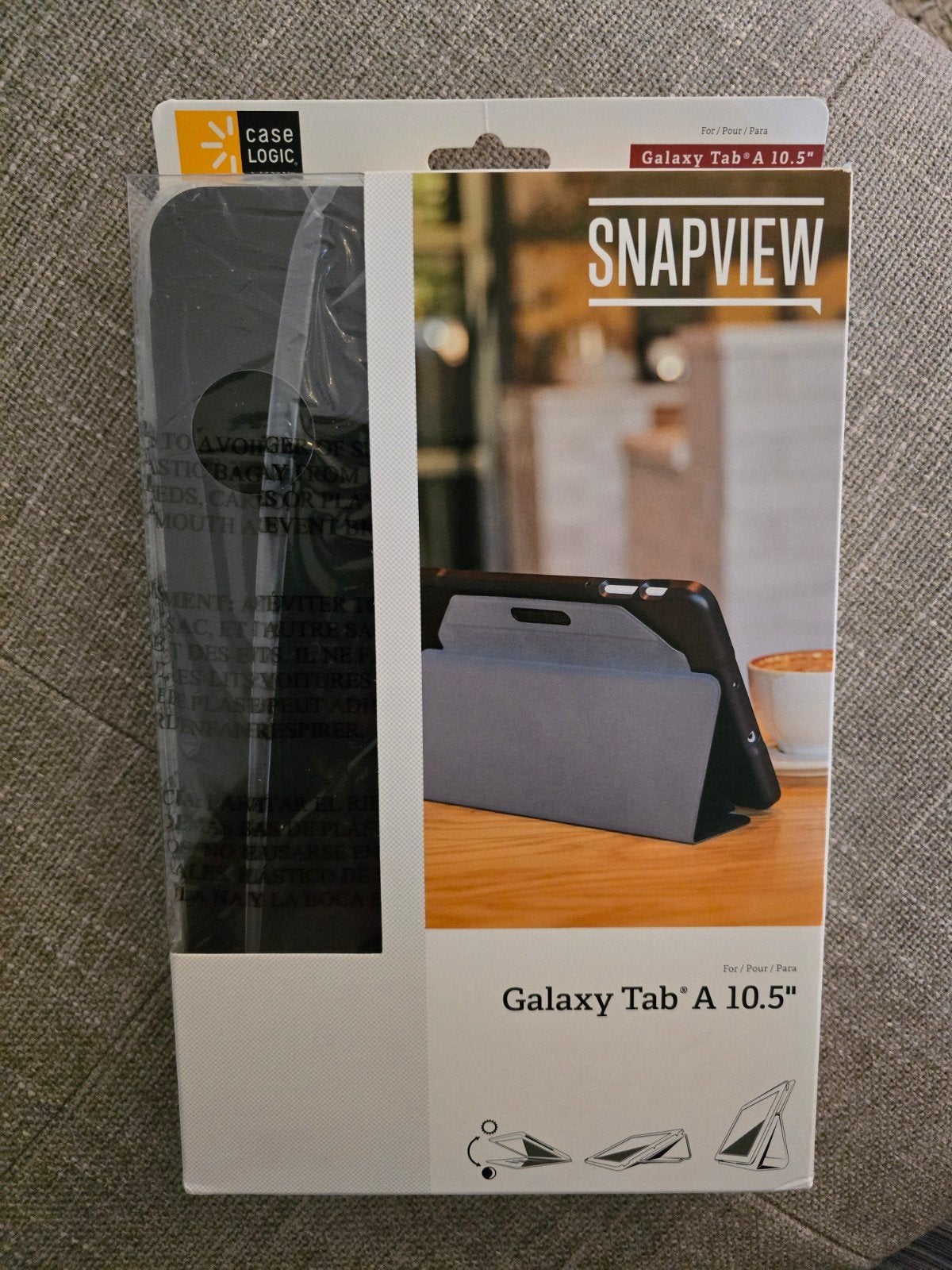 Case Logic Snapview hoes voor Samsung Galaxy Tab A 10.5", Computers en Software, 10 inch, 32 GB, Nieuw, Ophalen of Verzenden