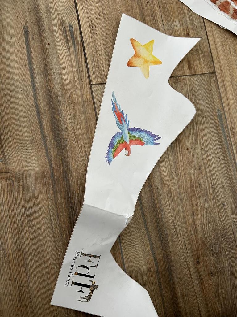 Fleur des Fleurs muurstickers - Jungle Dieren, Ophalen, Meerkleurig, Papier/karton, Zo goed als nieuw