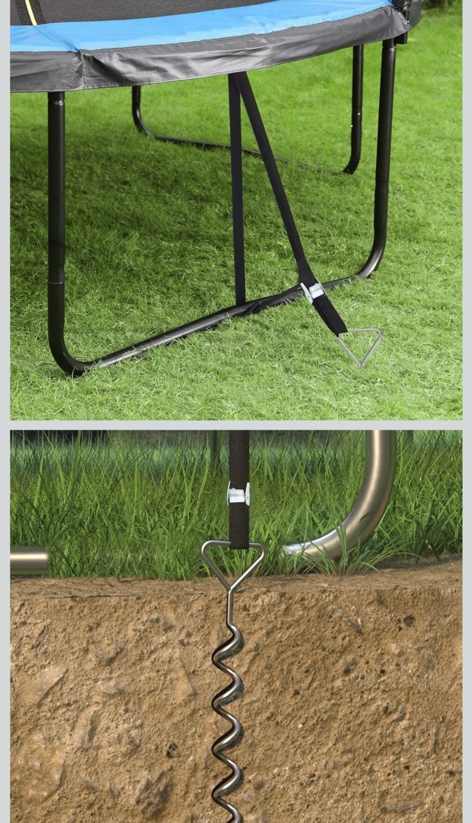 Trampoline grondankerset, Ophalen of Verzenden, Nieuw