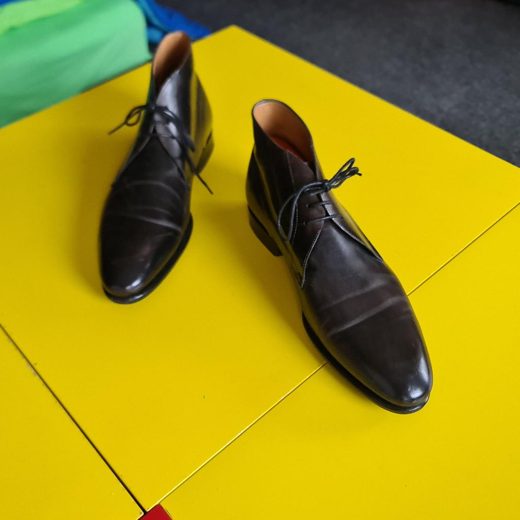 Magnanni half hoog schoenen met Zwarte kleur maat 42, Kleding | Heren, Schoenen, Verzenden, Zwart, Zo goed als nieuw, Magnanni