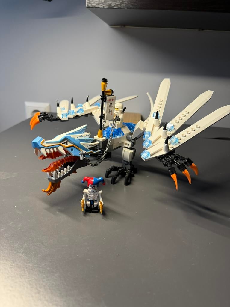 Lego ninjago Ice Dragon Attack 2260, Lego, Ophalen of Verzenden, Zo goed als nieuw, Ninjago