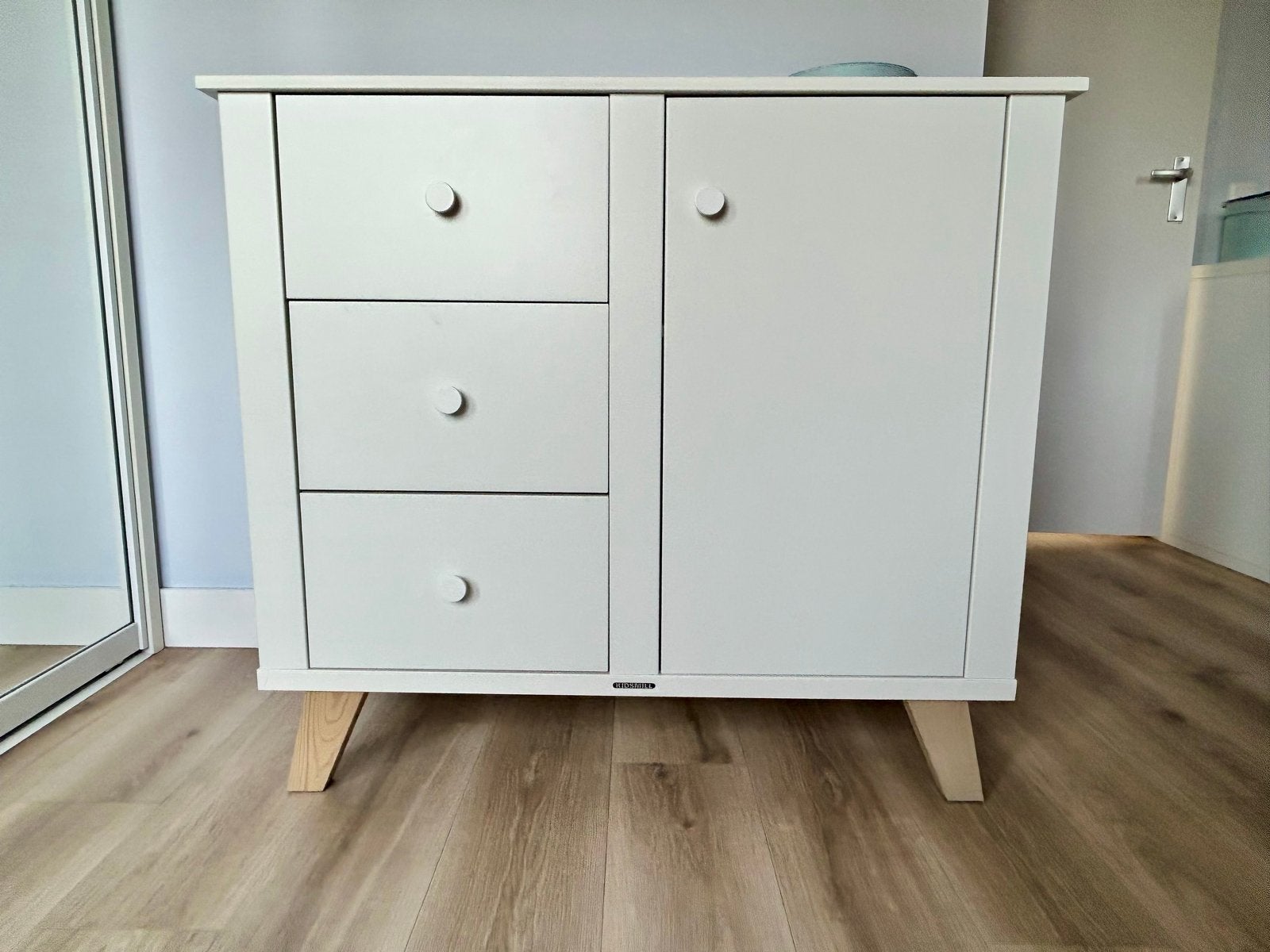 Kidsmill Lars Commode en Kledingkast, Ophalen, 50 tot 70 cm, 105 cm of meer, Commode
