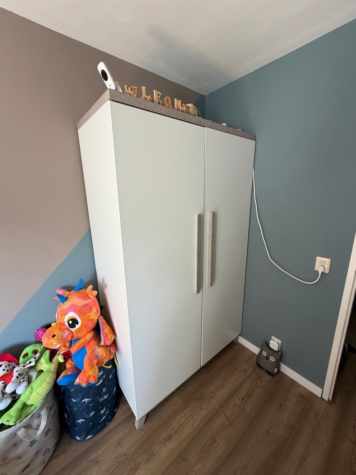 Complete Babykamer Set: Ledikant, Commode en Kledingkast, Ophalen, Gebruikt, Jongetje of Meisje
