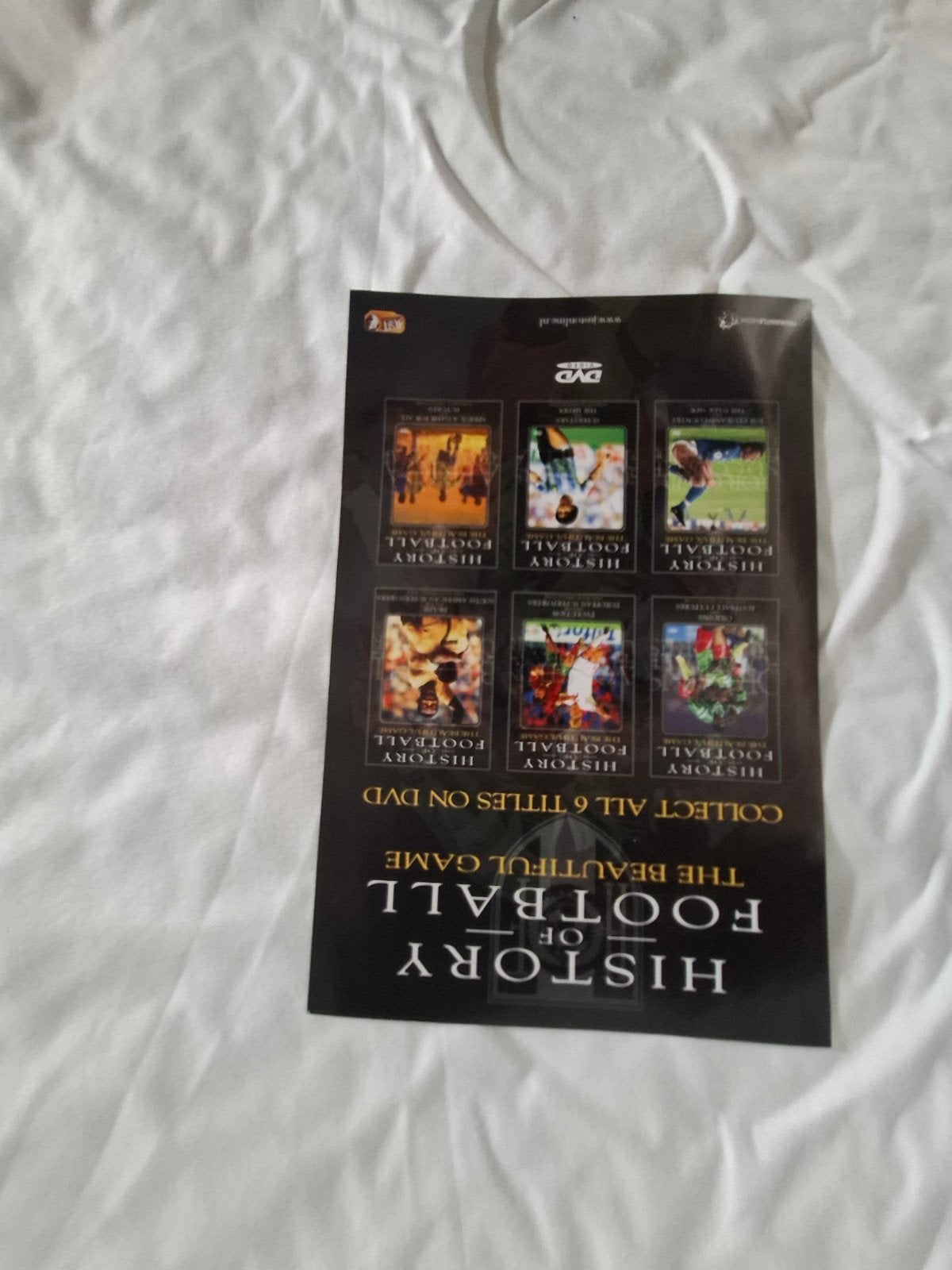 7x DVD Set: History of Football - The Beautiful Game, Engels, Verzenden, Alle leeftijden, Nederlands