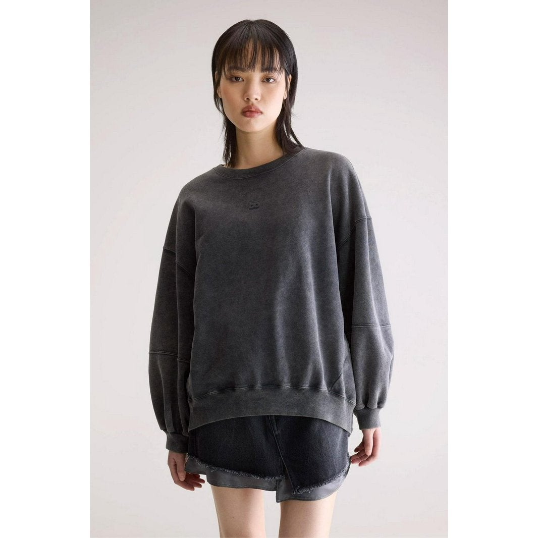 Bellerose prachtige antraciet stonewashed sweater S/M, Ophalen of Verzenden, Nieuw, Maat 38/40 (M), Grijs