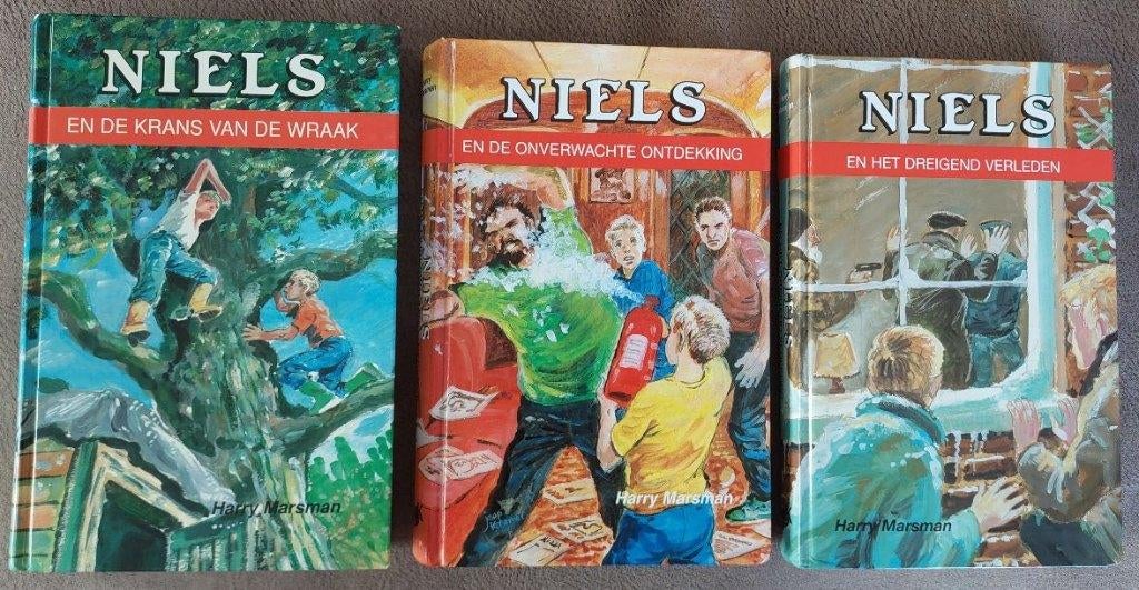 Harry Marsman: Niels en de krans van de wraak e.a., Boeken, Ophalen of Verzenden, Gelezen