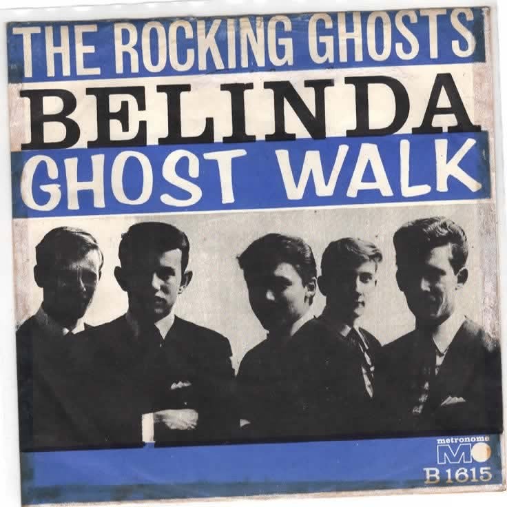 The Rocking Ghosts- Belinda, 7 inch, Ophalen of Verzenden, Zo goed als nieuw, Beschermende buitenhoes