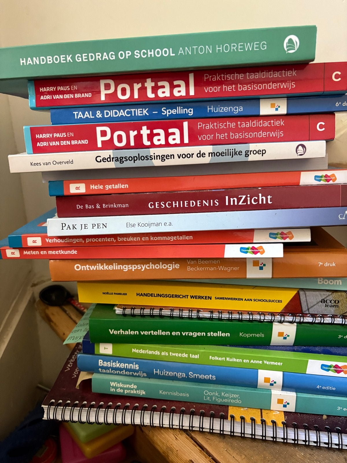 Complete boekenpakket Zij-instroom PABO / Lerarenopleiding, Ophalen, Gelezen, Overige niveaus, Overige vakken