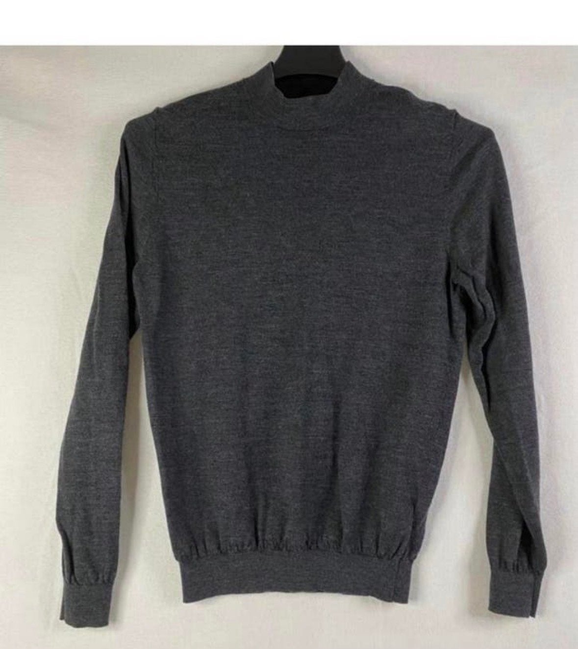 Massimo Dutti Trui XL - Grijs Merino Wol, Ophalen of Verzenden, Gedragen, Maat 56/58 (XL), Grijs