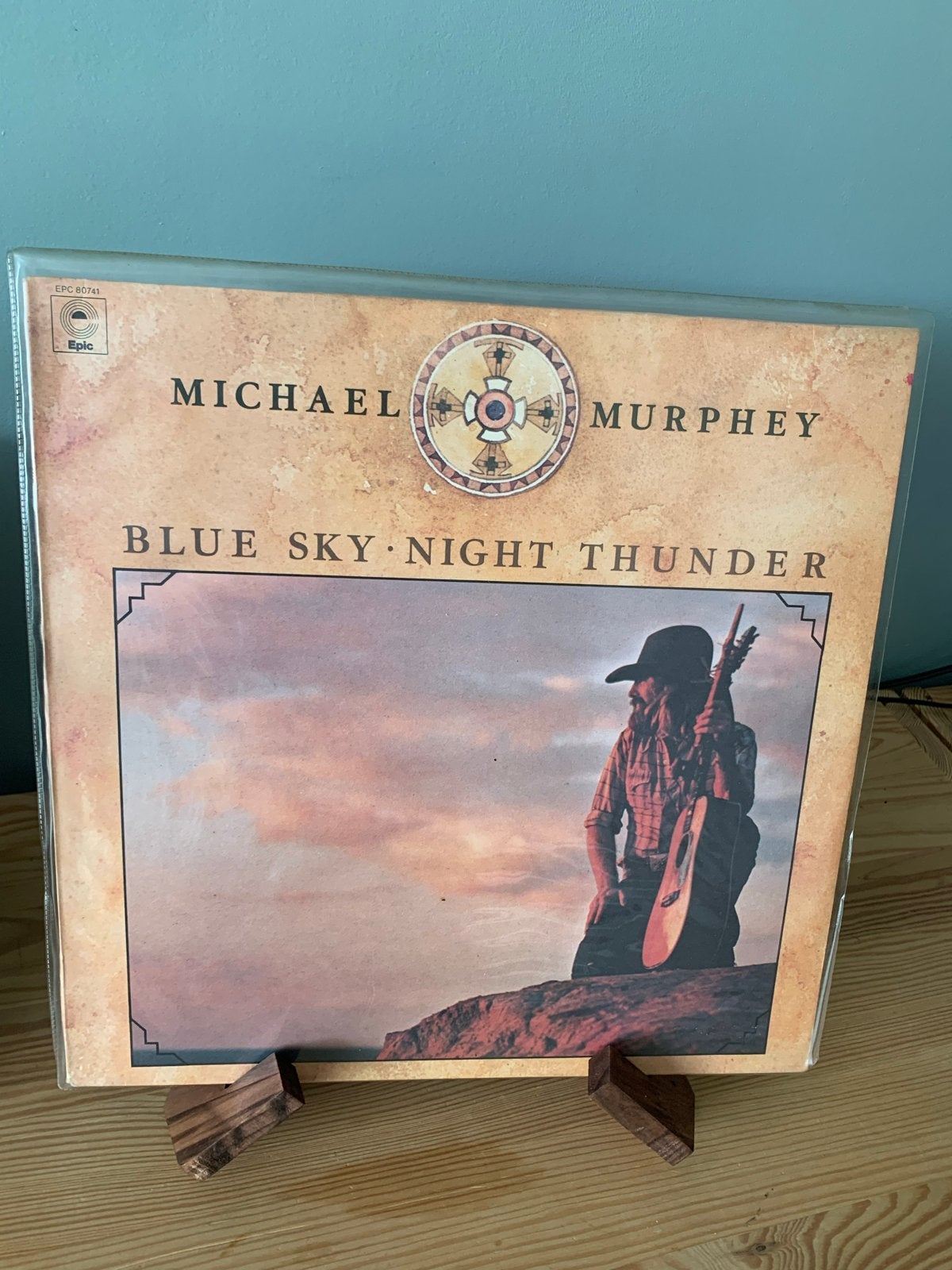 Michael Murphey - Blue Sky - Night Thunder LP (1975), Beschermende buitenhoes, Ophalen of Verzenden, Gebruikt, 12 inch