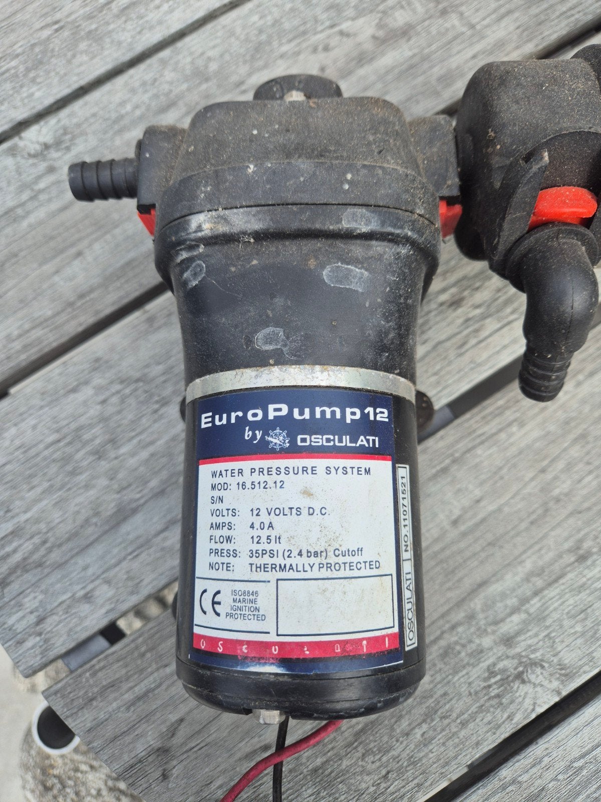 Waterpomp, Watersport en Boten, Ophalen, Gebruikt, Motor en Techniek