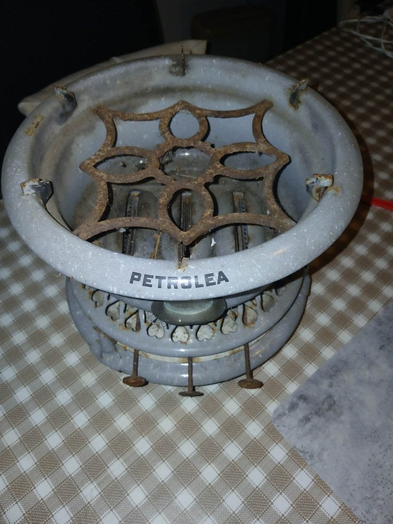 original haller petroleumstel, Ophalen of Verzenden