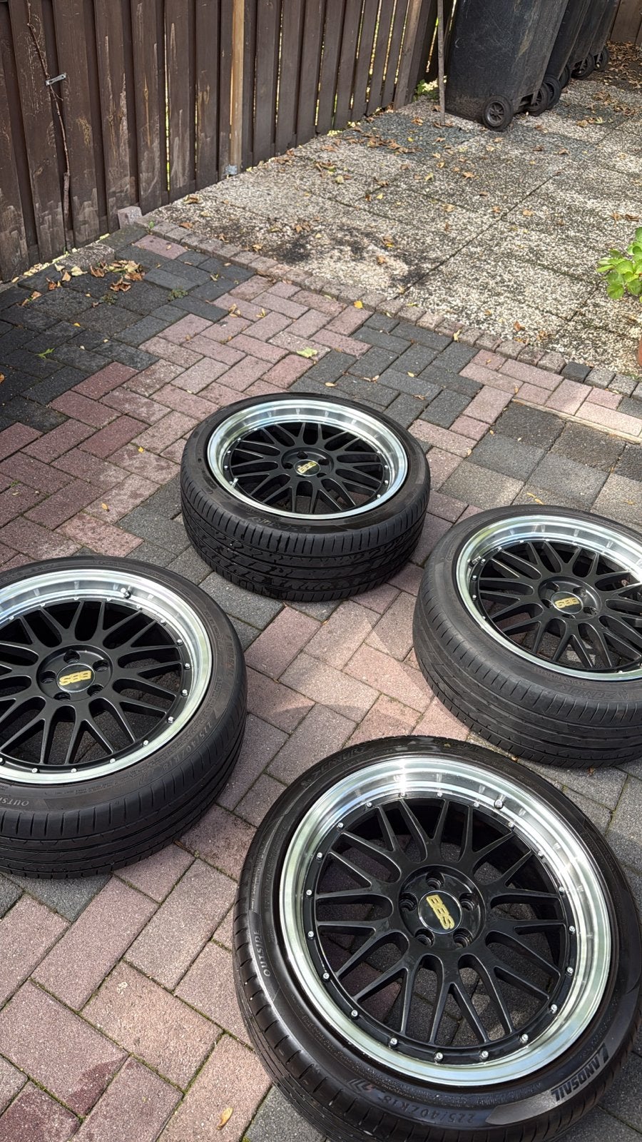 BBS Velgen 5X100 met Zomerbanden  - 18 inch, 225/40ZR18, Auto-onderdelen, Banden en Velgen, Ophalen, 18 inch, Gebruikt, Banden en Velgen