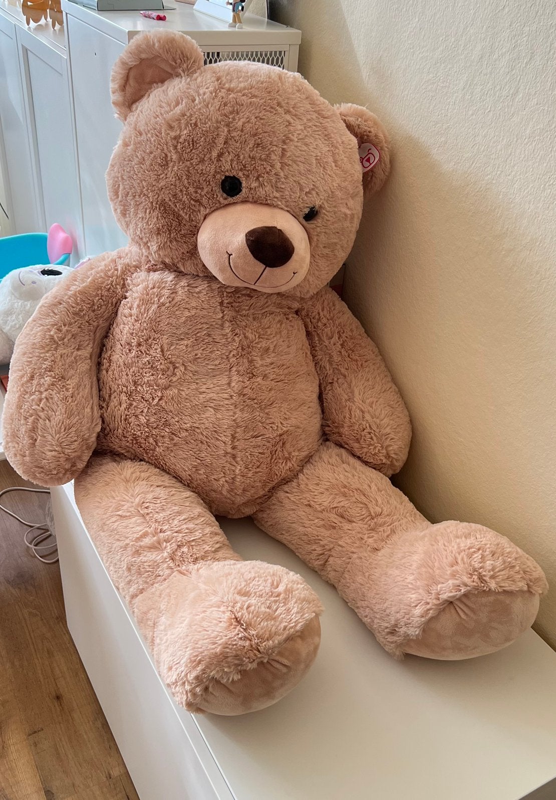 Mega knuffel beer, Verzamelen, Beren en Cherished Teddies, Ophalen, Nieuw, Stoffen beer, Overige merken