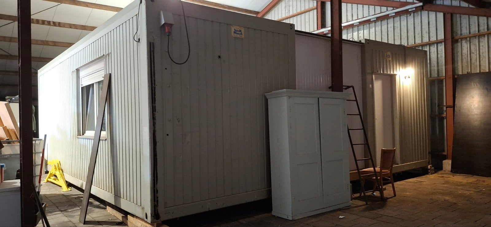 Modulaire Containerunit/ woonunit 8x7meter, Ophalen