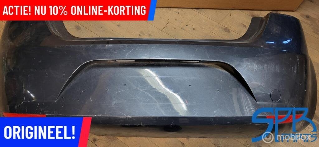 SEAT Leon 1P Achterbumper 2005 - 2008 Achter Bumper COMPLEET, Auto-onderdelen, Gebruikt, Ophalen of Verzenden, Seat, Seat
