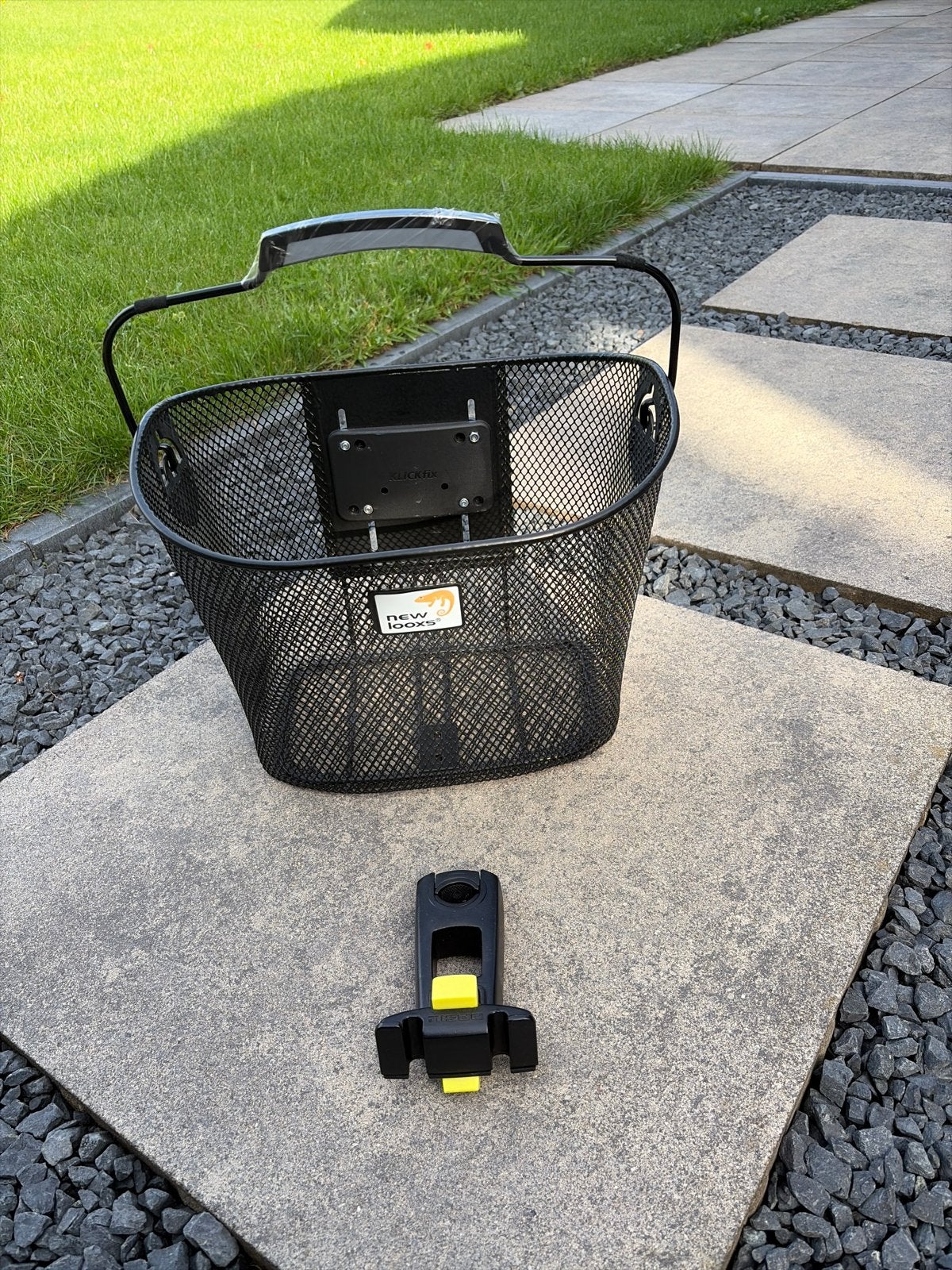 Nieuwe fietsmand voorop de fiets met stuurbevestiging, Ophalen of Verzenden, Nieuw, Fietsmand, Stuurbevestiging