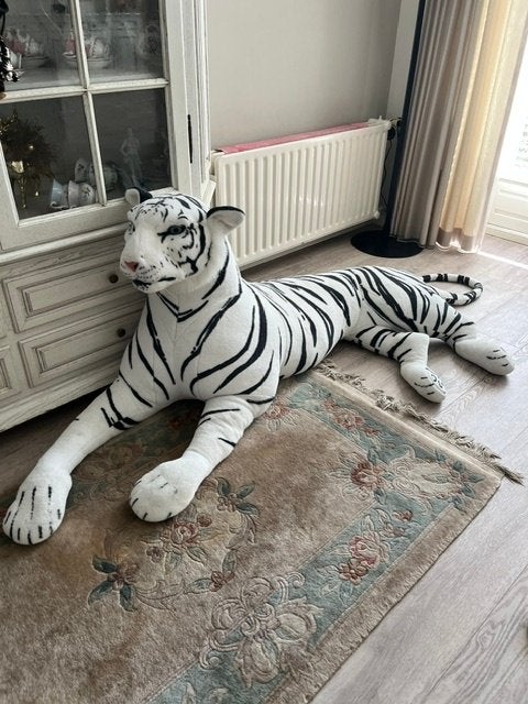 mooie grote witte tijger z.g.a.n., Ophalen, Overige merken, Overige karakters, Overige typen