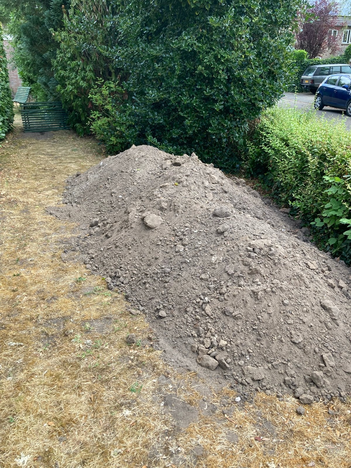 2m3 Tuinaarde af te halen, Ophalen, Tuinaarde